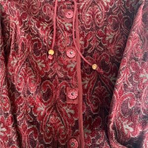 Flashback Vintage Tapestry Pocket Blazer with Pockets